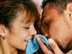 아마추어, 큰 엉덩이, 큰 가슴, 흑갈색 머리, 여자, 대단히, 밀프, 보지