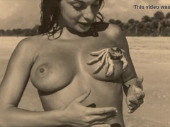 Hårig, Fitta, Retro, Vintage