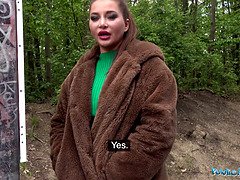 Stora tuttar, Avsugning, Tjeckisk, Hd, Enorm, Utomhus, Pov, Tuttar