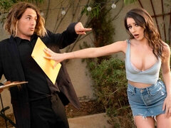 Anaali, Iso klitoris, Iso kulli, Ruskeahiuksinen, Takaapäin, Rankka, Tatuointi, Tissit