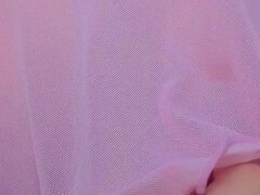 Wife with Hairy Pussy Tempts Husband in Transparent Blouse.