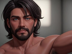 Scruffy Hunks: Slideshow of Scruffy 3D Cgi Men