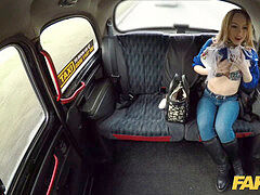 faux Taxi steamy revenge taxi fuck for stunning sexy mischievous minx