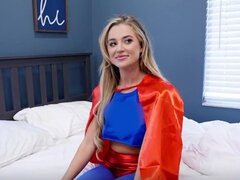 Blonde, Sucer une bite, Tir de sperme, En levrette, Hd, Seins naturels, Chatte, Nénés