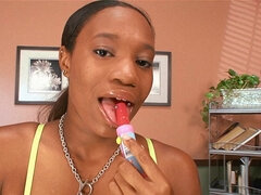 18 let, Amatéři, Černé, Brunetka, Stříkání spermatu, Ebenové, Běhna, Teenka