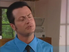 Store bryster, Blondine, Sød, Langt ned i halsen, Pik, Naturlig, Orgasme, Bryster