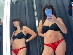 Milf tries, big naturals, milf masturbates