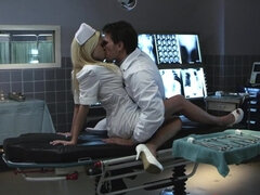 Manuel Ferrara and the slutty blonde nurse Jesse Jane