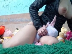 Teen goddess rides hard on My Little Pony