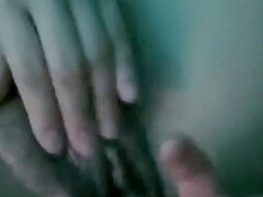 18, 아마추어, 귀여운, 딜도, 여자, 핑거링, 수음, 보지