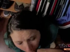 오랄섹스, 흑갈색 머리, 음경, 하드코어, 밀프, 현실, 거칠게