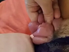 Extreme closeup pussy pumping fat pussy fingering and squirting