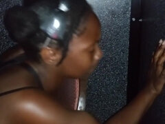 Petite Ebony Takes Thick Bbc