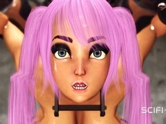 Anal, Bondage domination sadisme masochisme, Grosse bite, Pigtail