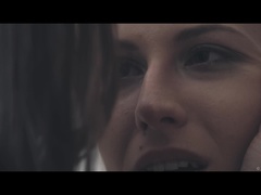 Bikini, Schwarz, Absätze, Küssen, Lesbisch, Natürlich, Nippel, Tätowierung