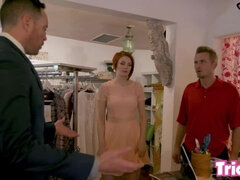 Trickster Scores Posh Redhead Pussy of Bree Daniels