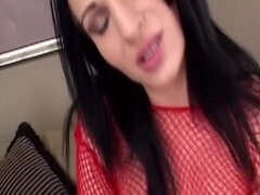 Anal, Store bryster, Brunette, Pik, Give finger, Hårdt, Lingerie, Bryster