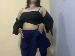 Renata11 Solo Masturbation - Hot Asian BBW Plays With Her Big Natural Tits & Sex Toy