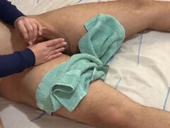 Amatör, Stor stjärt, Knubbig, Par, Latina, Massage, Fitta, String