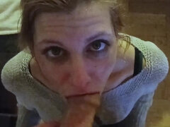 Amateur Compilation Deepthroat Gagging & Cum-drenched MILF Slut