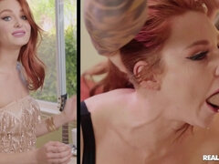 Small Hands fucks sexy ginger Lacy Lennon