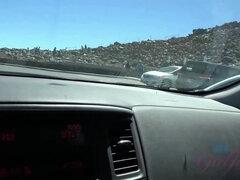 Amatør, Strand, Brunette, Hd, Synsvinkel, Barbert, Røyker, Pupper