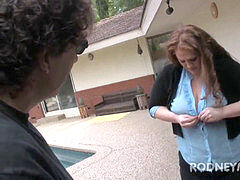 plumper Dawn bondage & discipline Leash & stocking Fuck