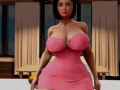 Stor rumpe, Kukk suging, Brunette, Spill, Milf, Puppejobb