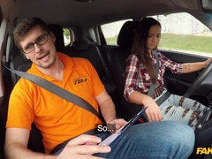 Amatéři, Černé, Kuřba, Auto, Péro, Evropské, Na obličej, Venku