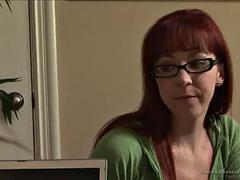 LESBIAN RED HEAD MASSAGE TRINITY POST 2: Big Tits, Redhead  Cowgirl Porn