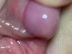 Grosser kitzler, Frau, Fetisch, Behaart, Masturbation, Orgasmus, Muschi, Solo