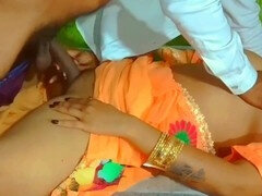 Steamy foreplay with a hot desi cutie in college