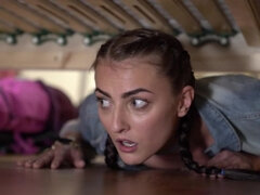 素人, ベッドルーム, チン, ヨーロピアン, 指いじり, ピアス, ショートヘア, オッパイの