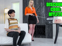 Big tits porn with nice Rachael Cavalli and Nick Strokes from MYLF