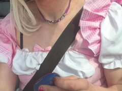 Enthousiasteling, Anaal, Blond, Sperma shot, Masturbatie, Alleen