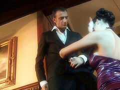 Sucer une bite, Brunette brune, Faciale, Mère que j'aimerais baiser, Nylon