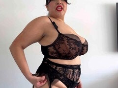 Bbw, Latinské, Spodní prádlo, Retro, Zastaralé