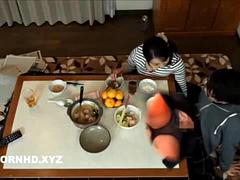 아시안, 오랄섹스, 일본인, 타는