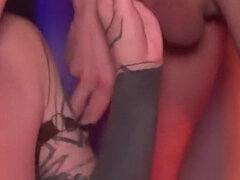 Russian Orgy 3 Girls 2 Boys Cum Swap Kiss