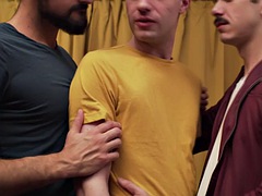 The bad guy is invited by his brother to fuck his nephew!