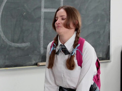 Amatorka, Duży tyłek, Brunetka, Sutki, Cipka, Uczennica, Student, Nauczyciel