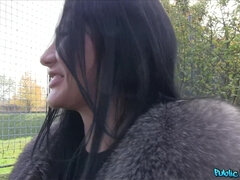 Amateur, Sucer une bite, De plein air, Public, Chatte