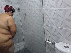 Schönheit, Hardcore, Reif, Milf, Pov, Rotschopf, Dusche, Titten
