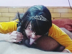 Amateur, Mamada, Pareja, Indio, Maduro