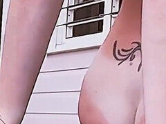 Velik kurac, Par, Domaci pornič, Gospodinja, Latinka, Milf, Zunaj, Bazen