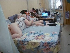 Zona901 gives a steamy bbw blowjob with some jerk off instructions