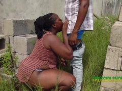 Lady who came to supply food in our site decide to fuck me, because I over paid her.