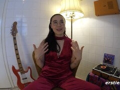 Lesbian orgy with Gabi Gold turns wild as the doll gets filled up!