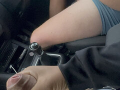 Cruising Straight Uber Driver Sucks My Cock Again