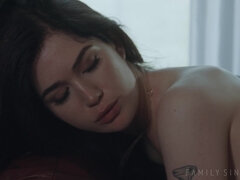 Kukk suging, Bakfra, Europeisk, Familie, Slikking, Fitte, Tattovering